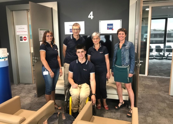 Trajeoh Vinci soutient Gaëtan Charlot dans le club des partenaires H+Sport
