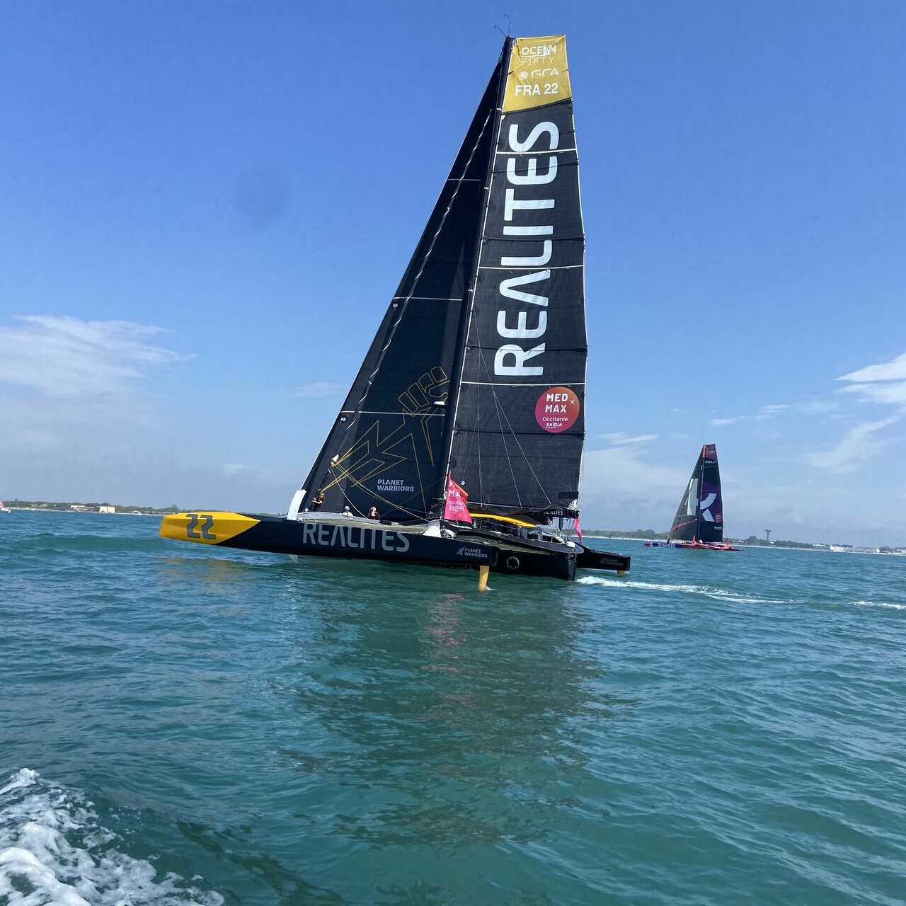 MEDMAX course de bateaux trimaran ocean fifty