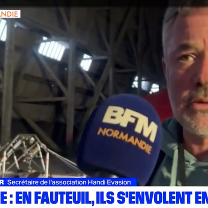 Pascal Huard, secrétaire de Handi-Audace-Evasion