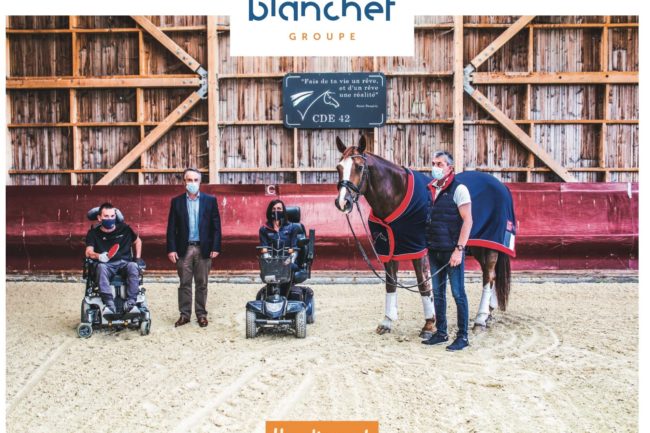 Blanchet Groupe soutien 2 sportifs handisport et la Ligue aura handisport Blanchet Groupe soutien 2 sportifs handisport et la Ligue aura handisport