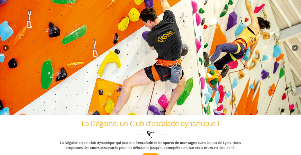 site web la DEGAINE