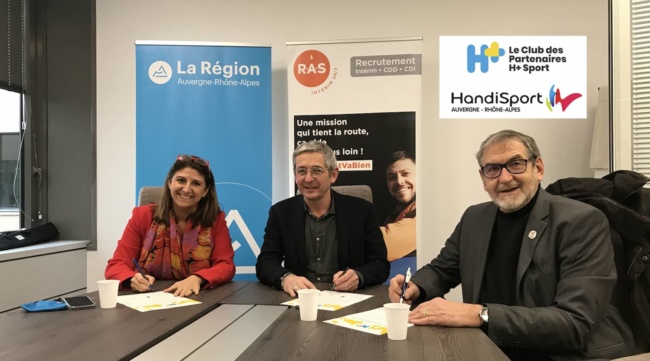 web-RAS-interim-signature-2022 RAS INterim signe la charte du club H+SPOrt avec sandrine Chaix et Christian Nicolas