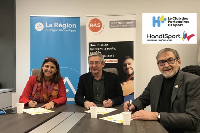 web-RAS-interim-signature-2022 RAS INterim signe la charte du club H+SPOrt avec sandrine Chaix et Christian Nicolas
